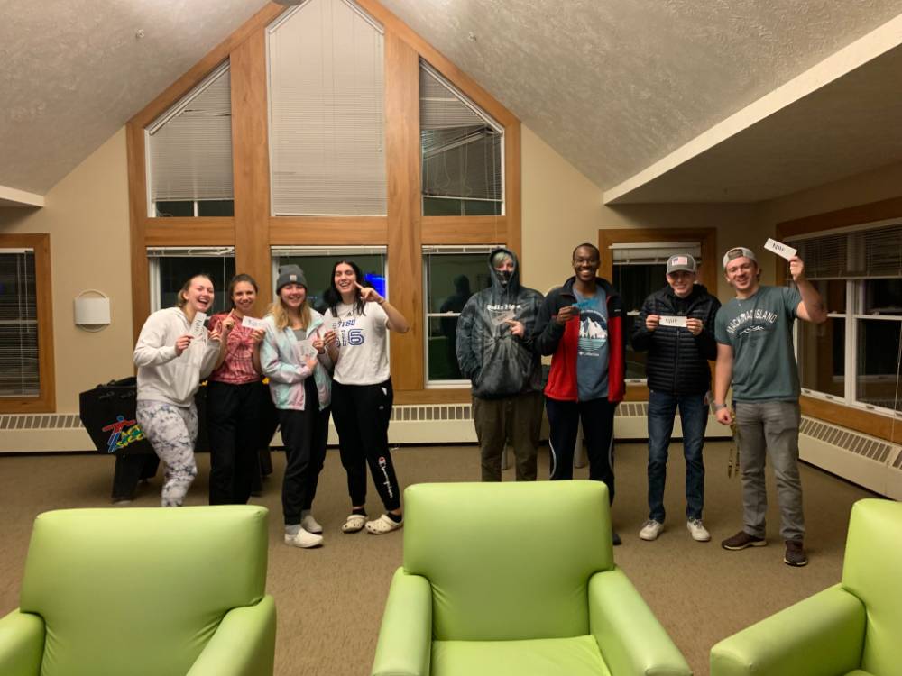 Resident Assistant Programming Event smile